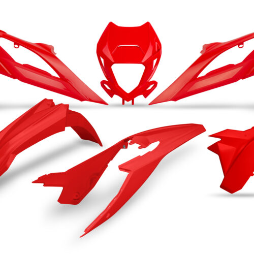 Kit de Plásticos 5pcs Vermelho — RPKITBET002RD5