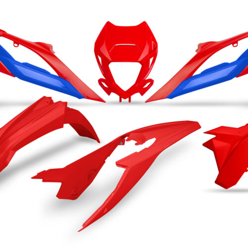 Kit de Plásticos 5pcs Racing Cor