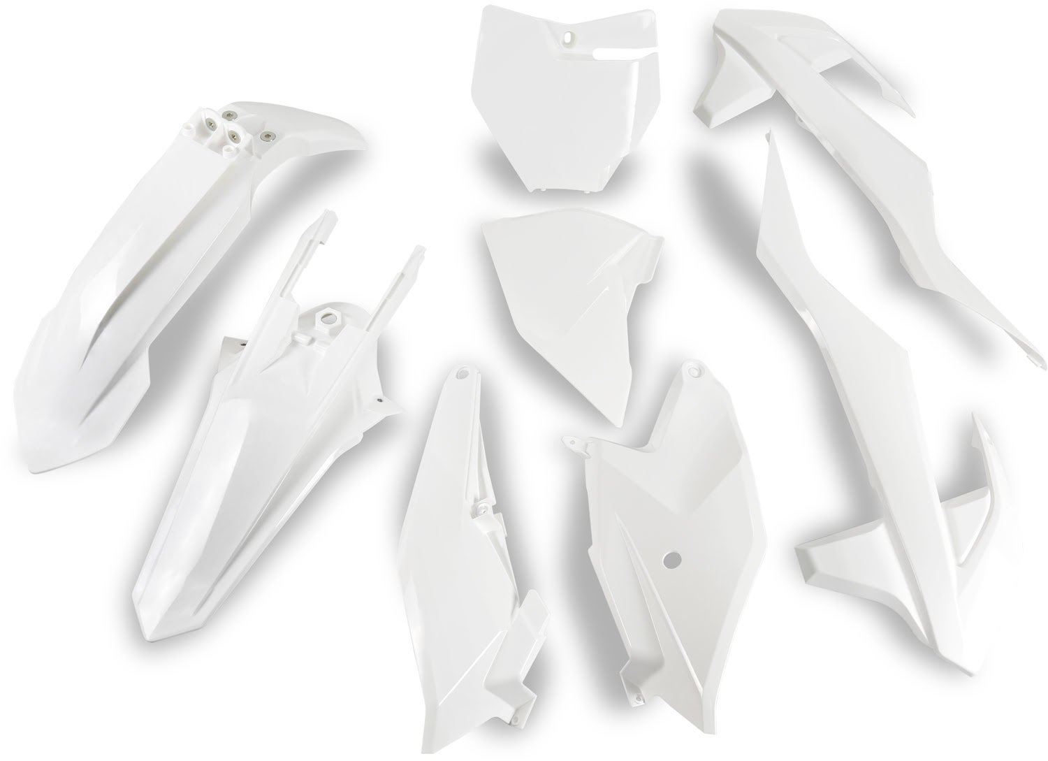 Kit de Plásticos 5pcs Branco