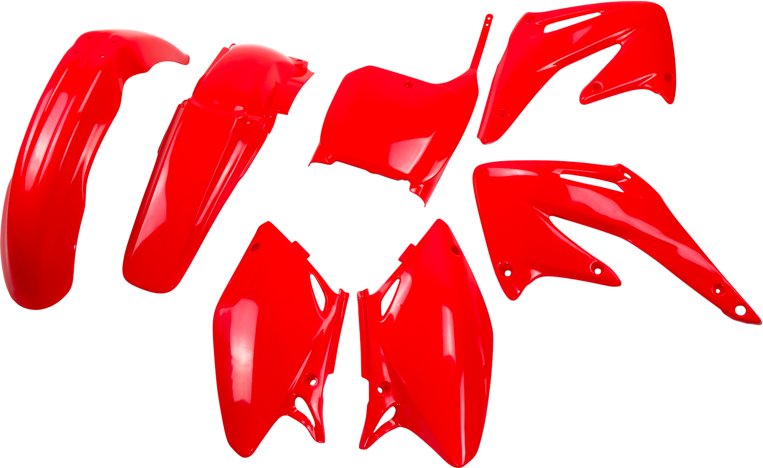 Kit de Plásticos 5pcs Vermelho — Honda CRF 450R