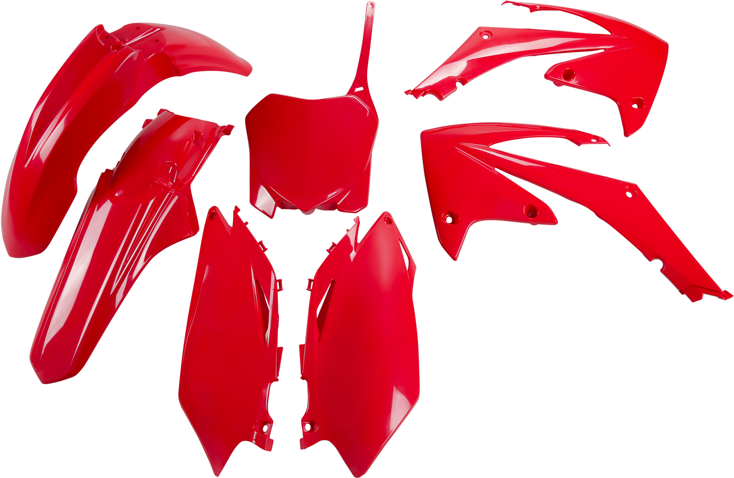 Kit de Plásticos 5pcs Vermelho — RPKITHON014RD3