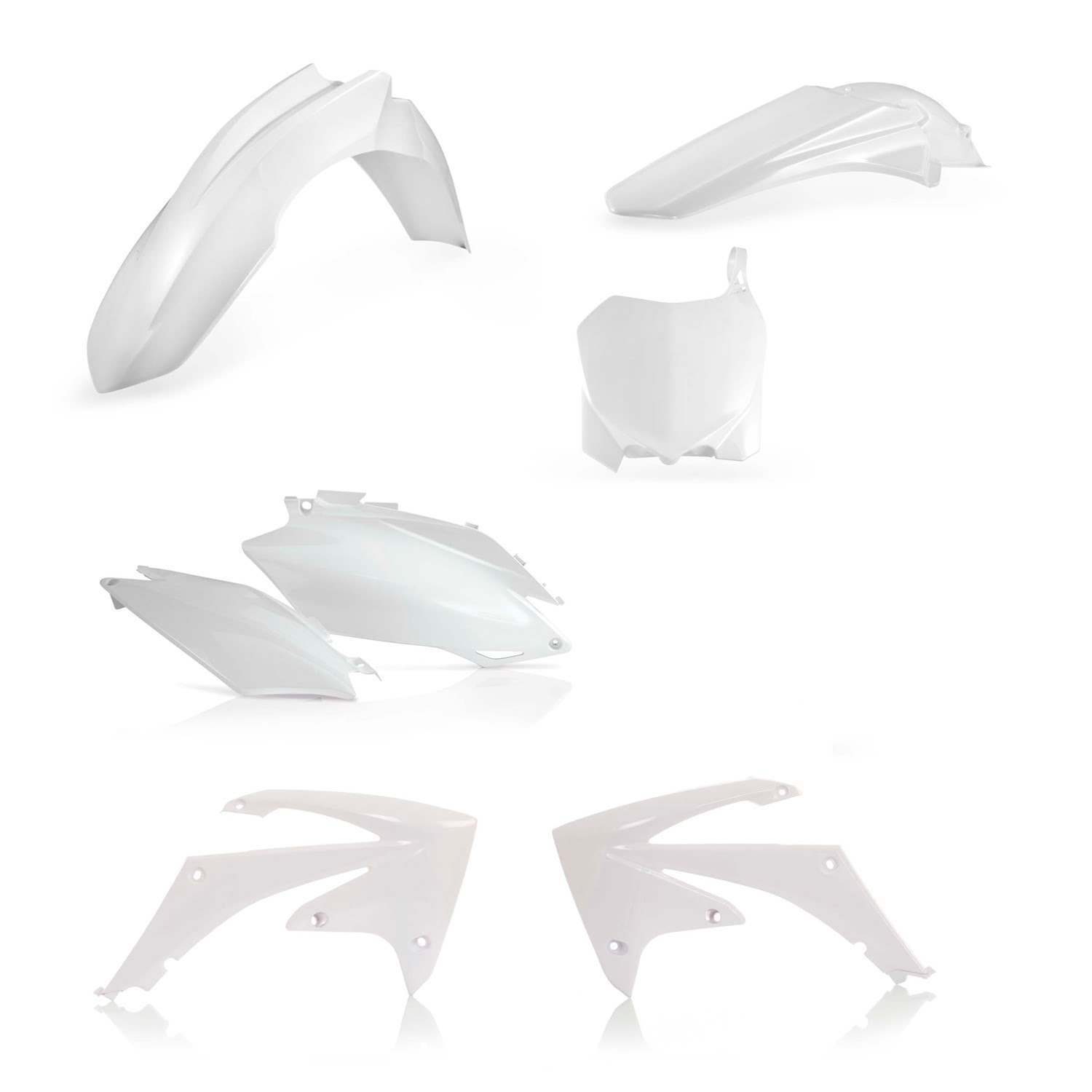 Kit de Plásticos 5pcs Branco — RPKITHON015WH0