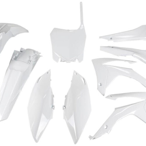 Kit de Plásticos 6pcs C / Tampas Caixa Filtro Branco