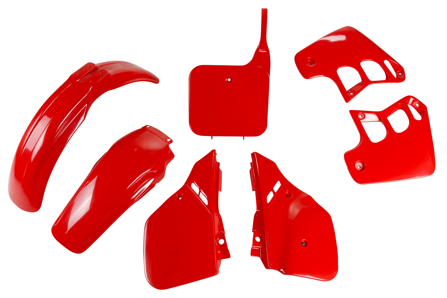 Kit de Plásticos 5pcs Vermelho — Honda CR 250R