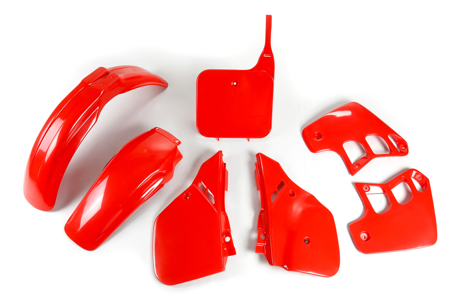 Kit de Plásticos 5pcs Vermelho — Honda CR 125R