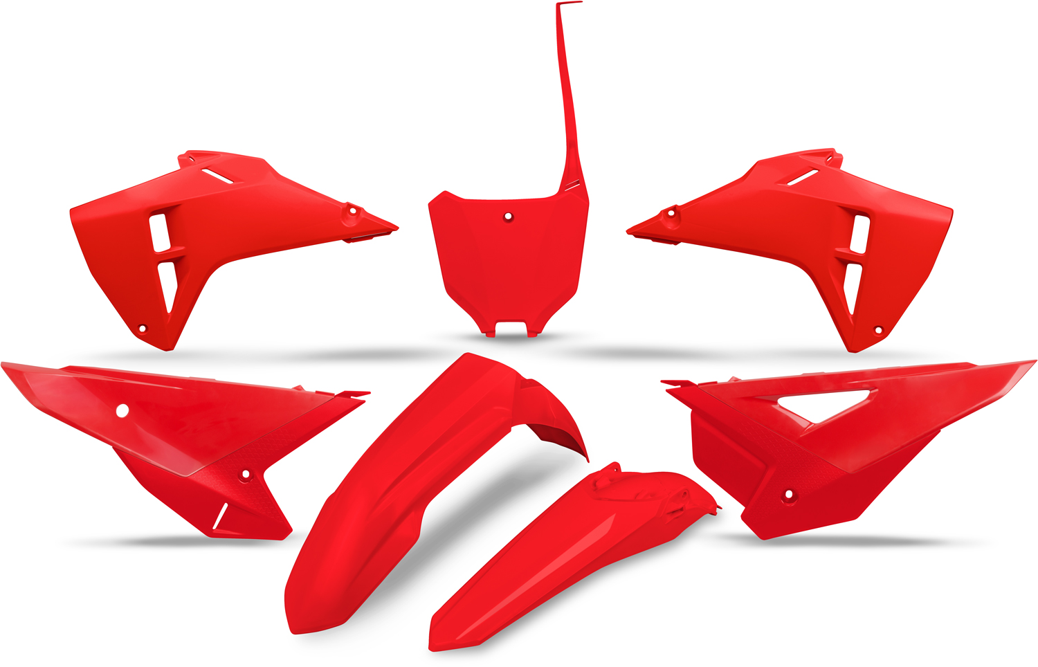 Kit de Plásticos 5pcs Vermelho — RPKITHON042RD3