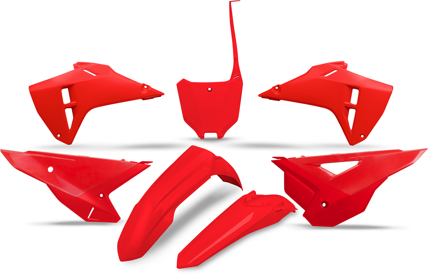 Kit de Plásticos Vermelho — RPKITHON043RD3
