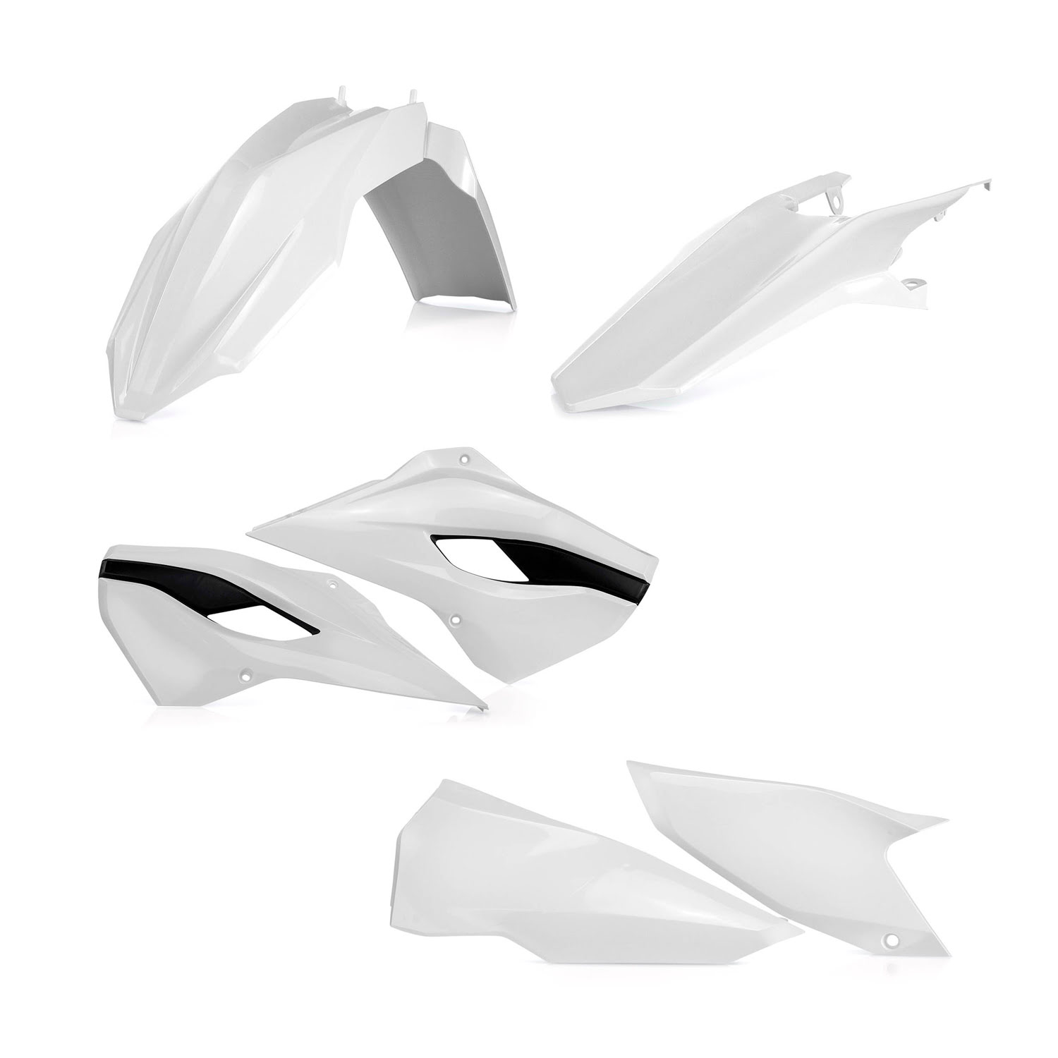 Kit de Plásticos 4pcs Branco — RPKITHUS015WH0