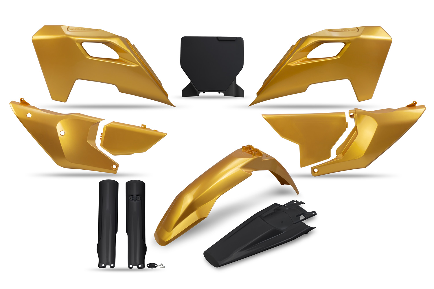 Kit de Plásticos FULL Dourado Limited Edição — RPKITHUS026GD0F