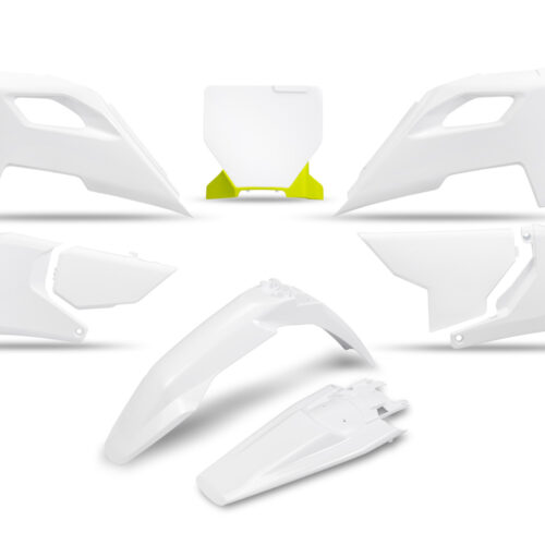 Kit de Plásticos 6pcs Branco — RPKITHUS026WH4