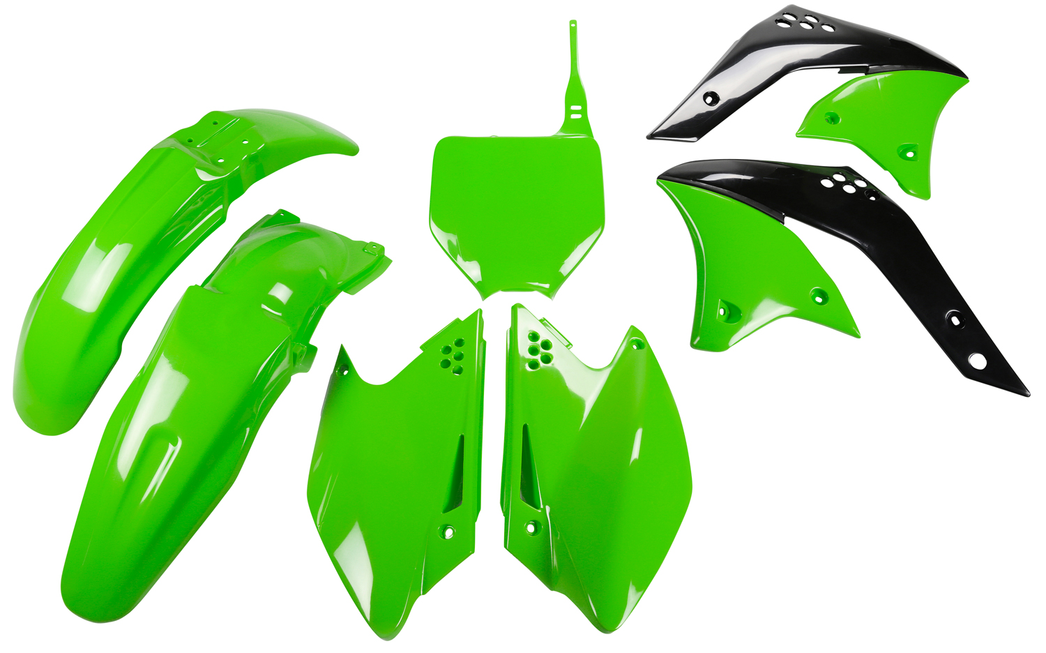 Kit de Plásticos 5pcs Verde — RPKITKAW018GR0