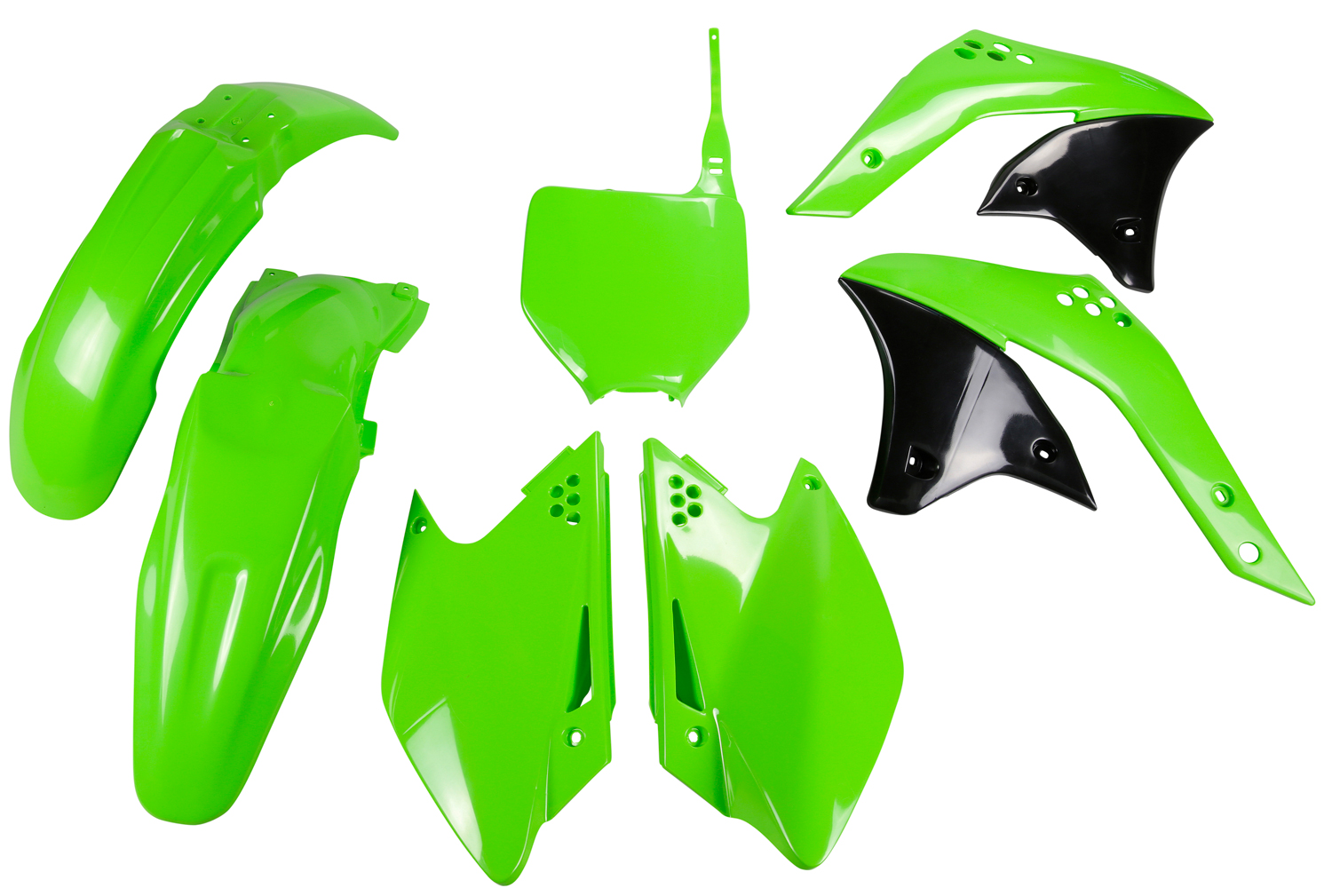 Kit de Plásticos 5pcs Verde — RPKITKAW022GR0