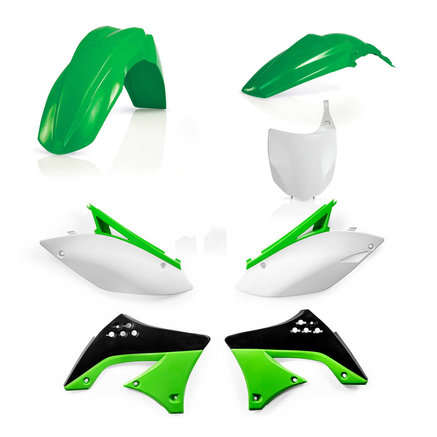 Kit de Plásticos 5pcs OEM 10-11 — Kawasaki KX 450F