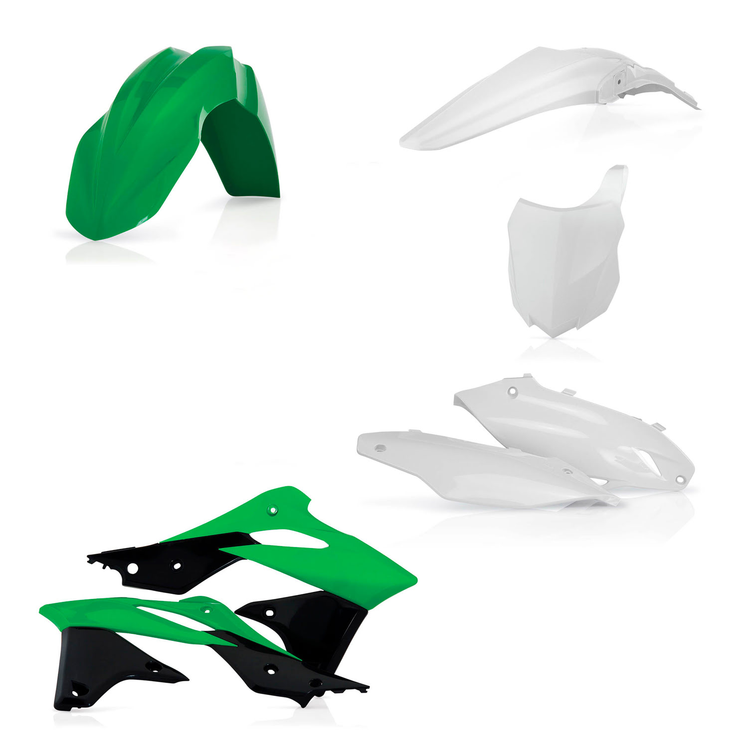 Kit de Plásticos 5pcs OEM 14-15 — Kawasaki KX 250F
