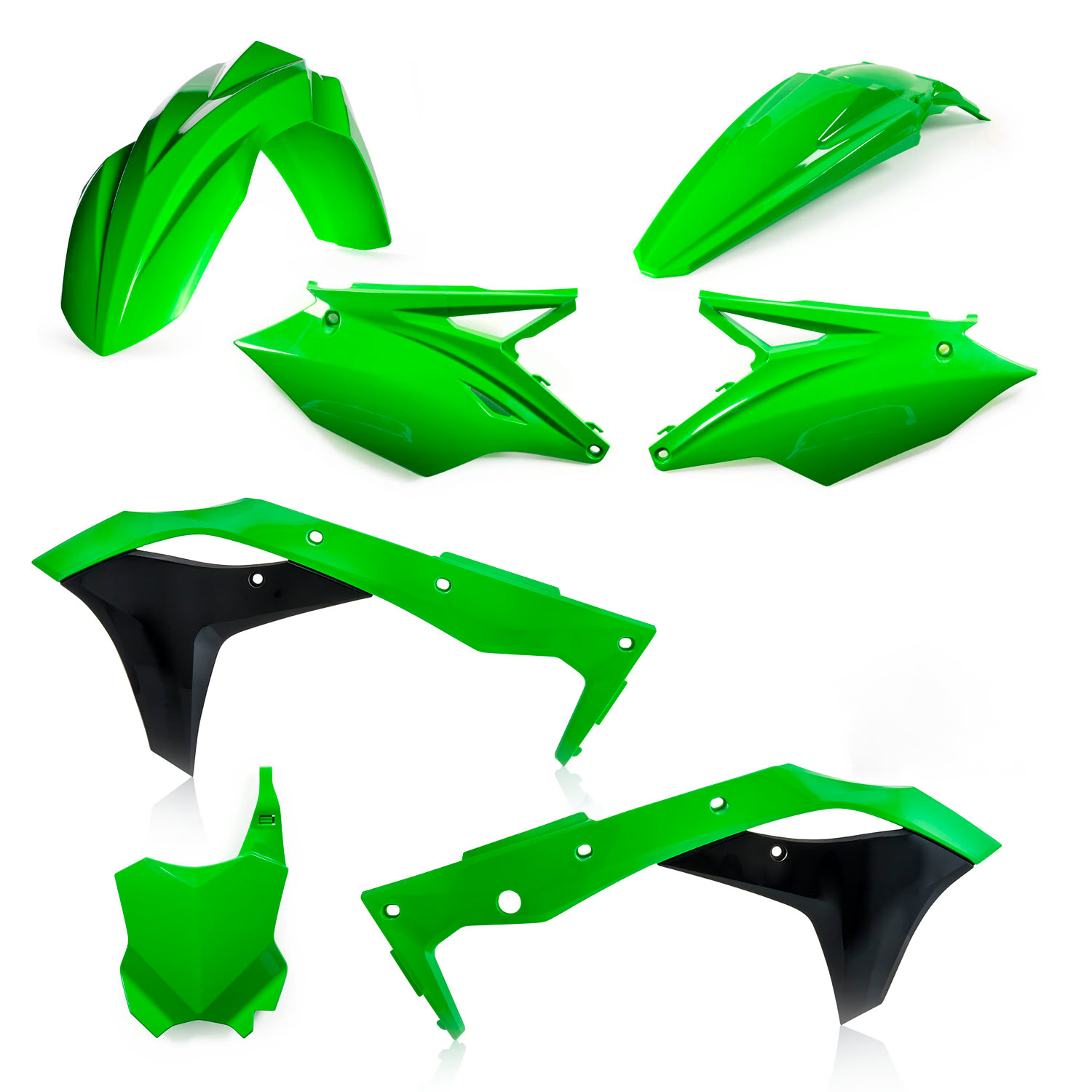 Kit de Plásticos 5pcs OEM 20 — Kawasaki KX 250F