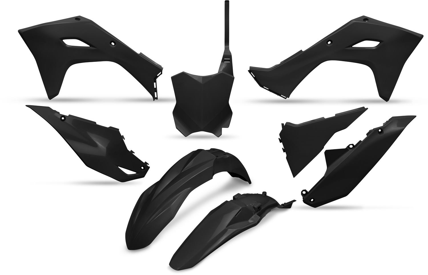 Kit de Plásticos Preto — RPKITKAW049BK0