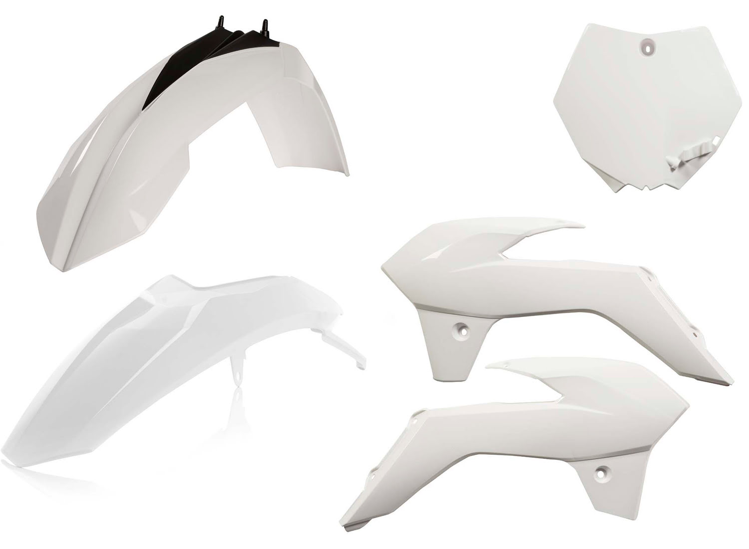 Kit de Plásticos 4pcs Branco — RPKITKTM014WH3