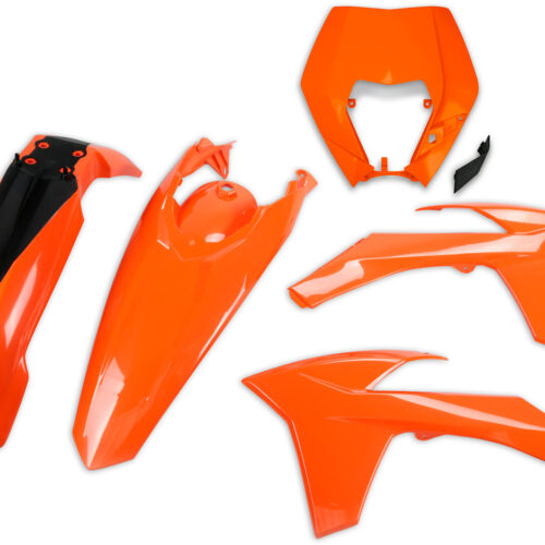Kit de Plásticos 4pcs (c / Porta Farol) Laranja — RPKITKTM021OR1