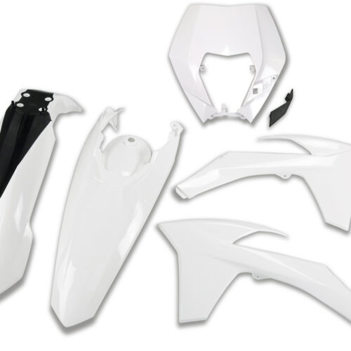 Kit de Plásticos 4pcs (c / Porta Farol) Branco — RPKITKTM021WH3