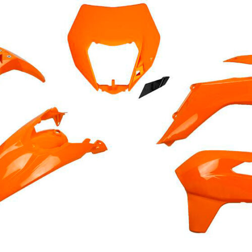 Kit de Plásticos 4pcs (c / Porta Farol) Laranja — RPKITKTM024OR1