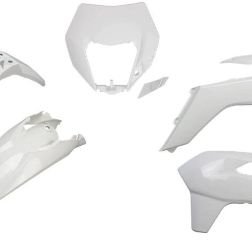 Kit de Plásticos 4pcs (c / Porta Farol) Branco — RPKITKTM024WH3