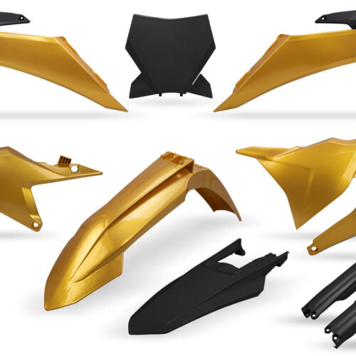 Kit de Plásticos FULL Dourado Limited Edição — RPKITKTM030GD0F