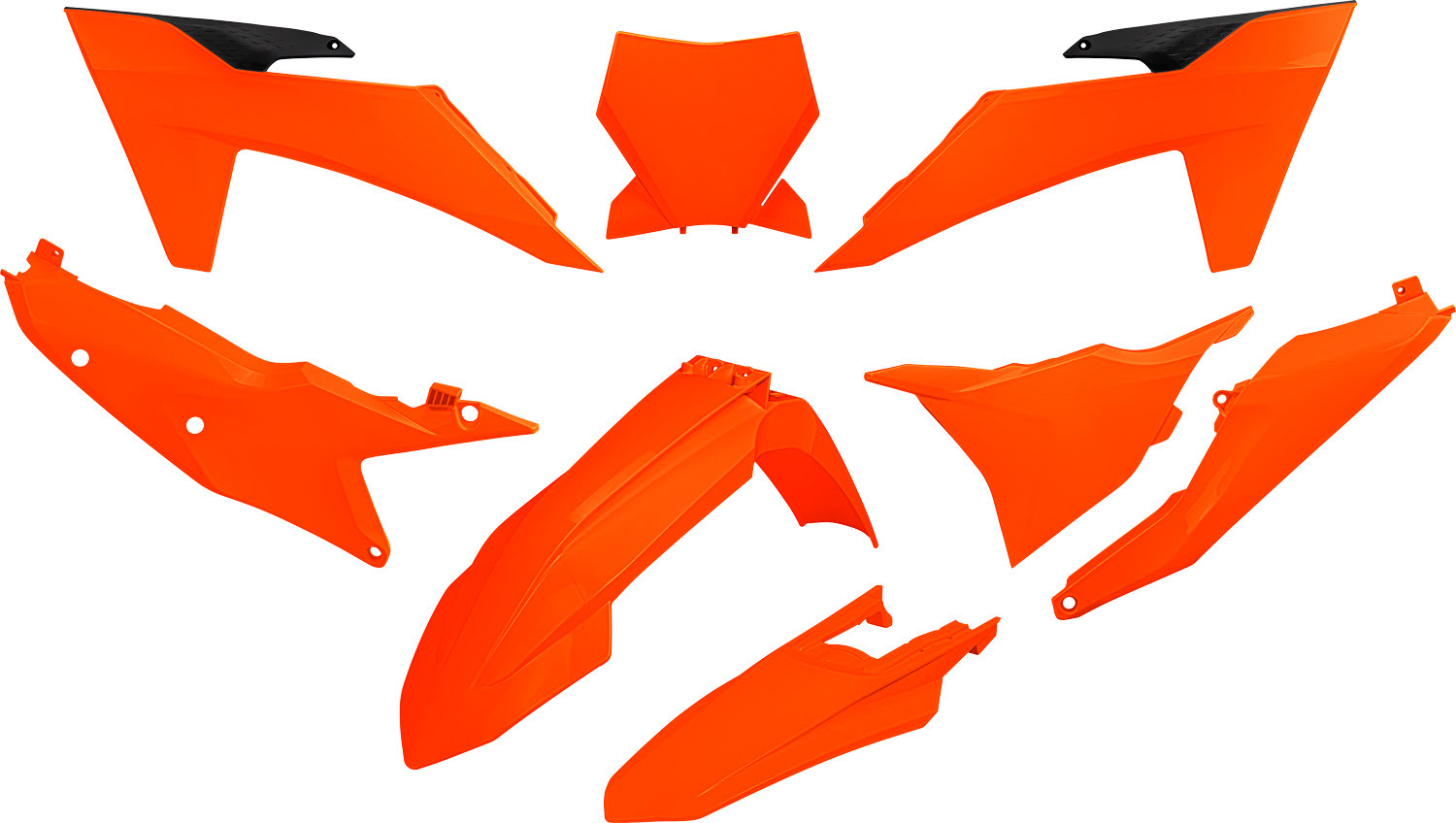 Kit de Plásticos 5pcs Laranja Neon — RPKITKTM030OF0