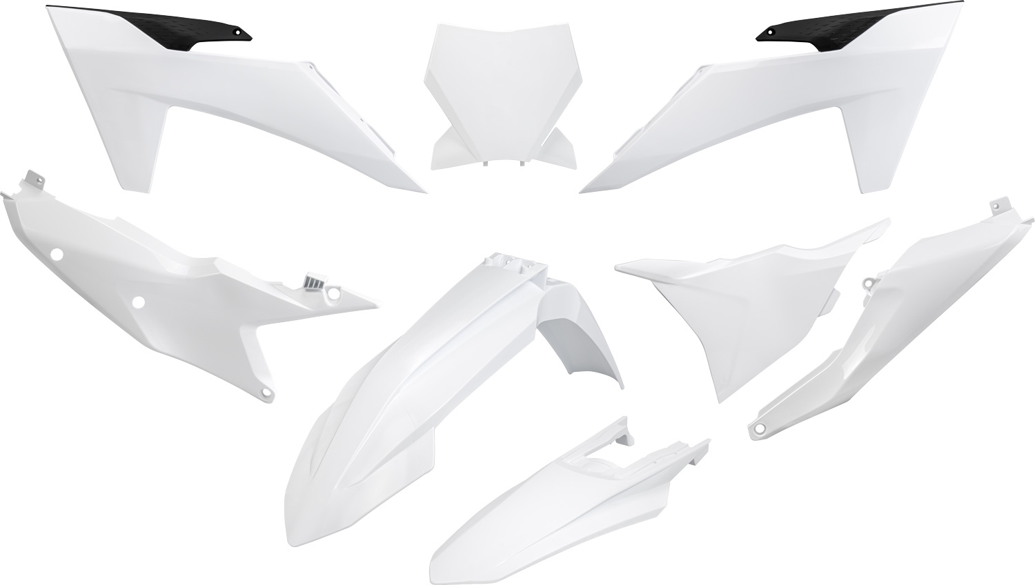 Kit de Plásticos 5pcs Branco — RPKITKTM030WH1