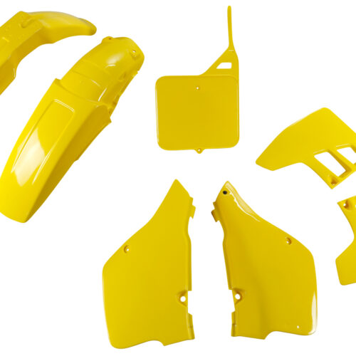 Kit de Plásticos 5pcs Amarelo Escuro — Suzuki RM 125