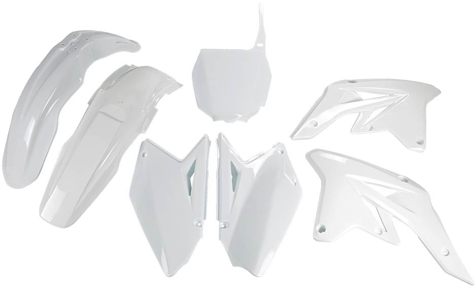 Kit de Plásticos 5pcs Branco — Suzuki RM-Z 250