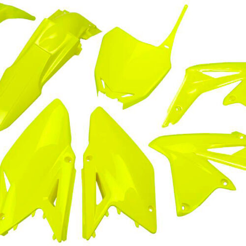Kit de Plásticos 5pcs Amarelo Neon — Suzuki RM-Z 450