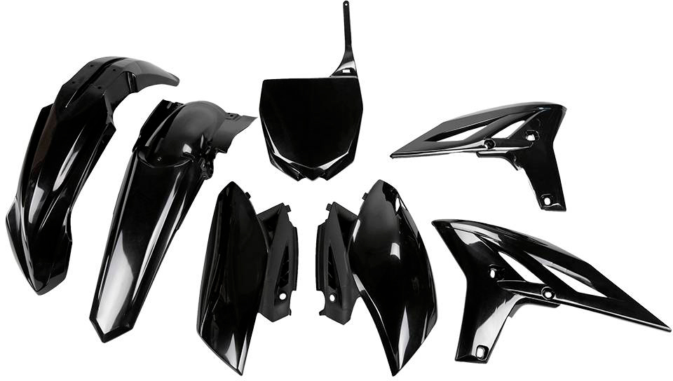 Kit de Plásticos 5pcs Preto — Yamaha YZ 250 F