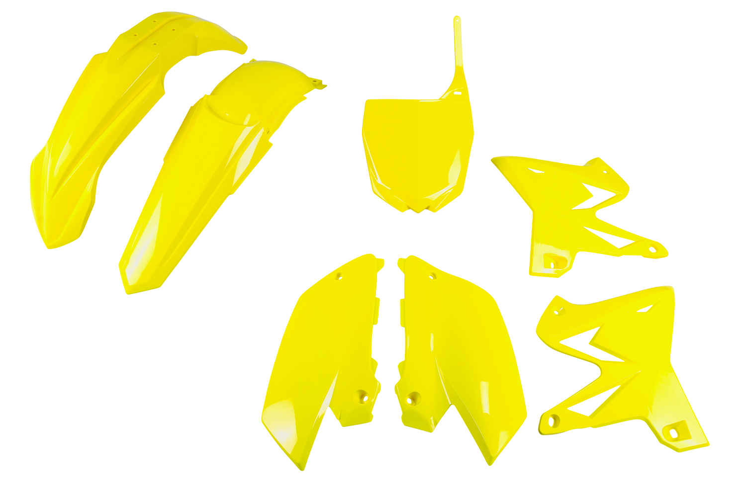 Kit de Plásticos 5pcs (RESTYLING) Amarelo Escuro