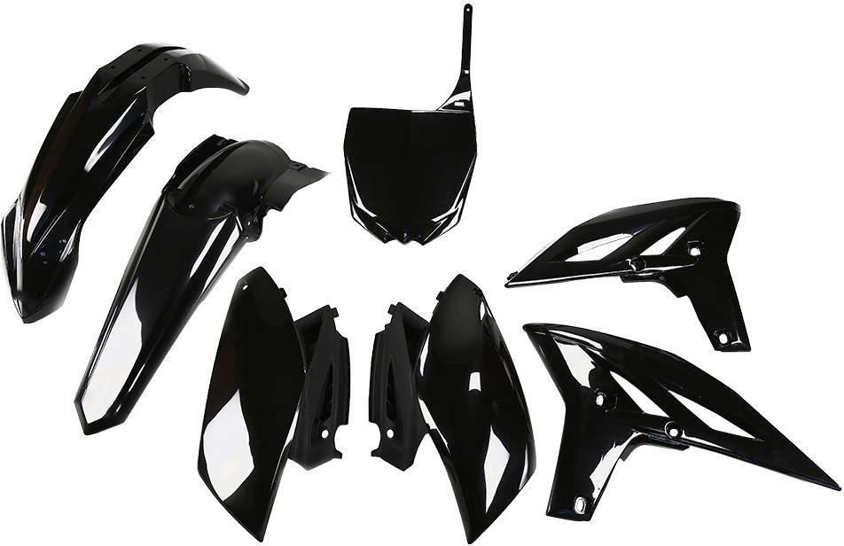 Kit de Plásticos 5pcs Preto — RPKITYAM028BK0