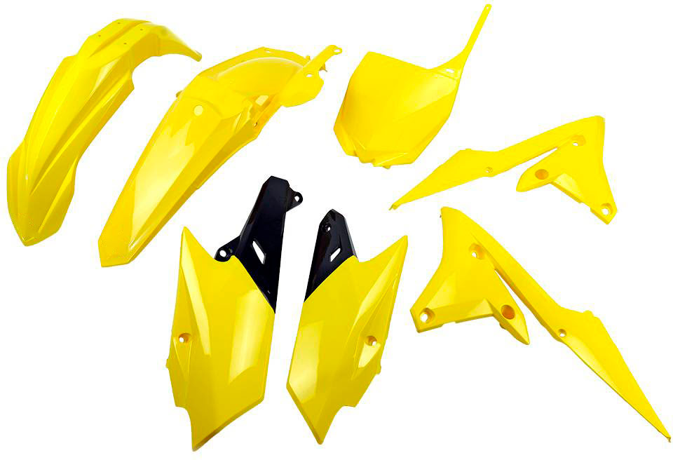 Kit de Plásticos 5pcs Amarelo Escuro — RPKITYAM030YL0