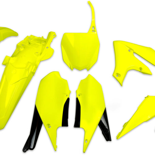Kit de Plásticos 5pcs Amarelo Neon