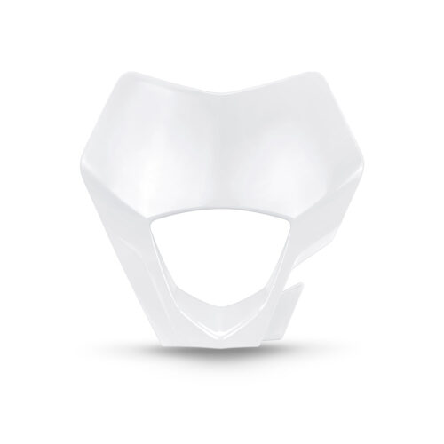 Plástico Porta-Farol OEM Branco — RPMASKGAS001WH0