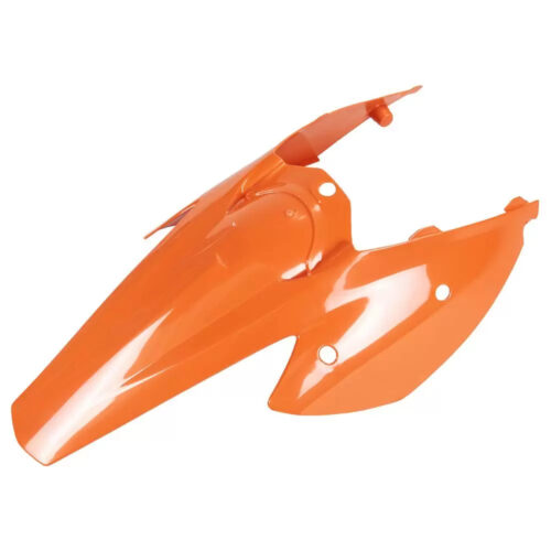 Guarda-Lamas Traseiro + Tampas de Banco Laranja — RPPPKTM010OR1