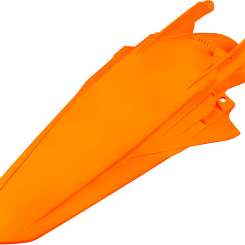 Guarda-Lamas Traseiro (c / Pinos) Laranja Neon
