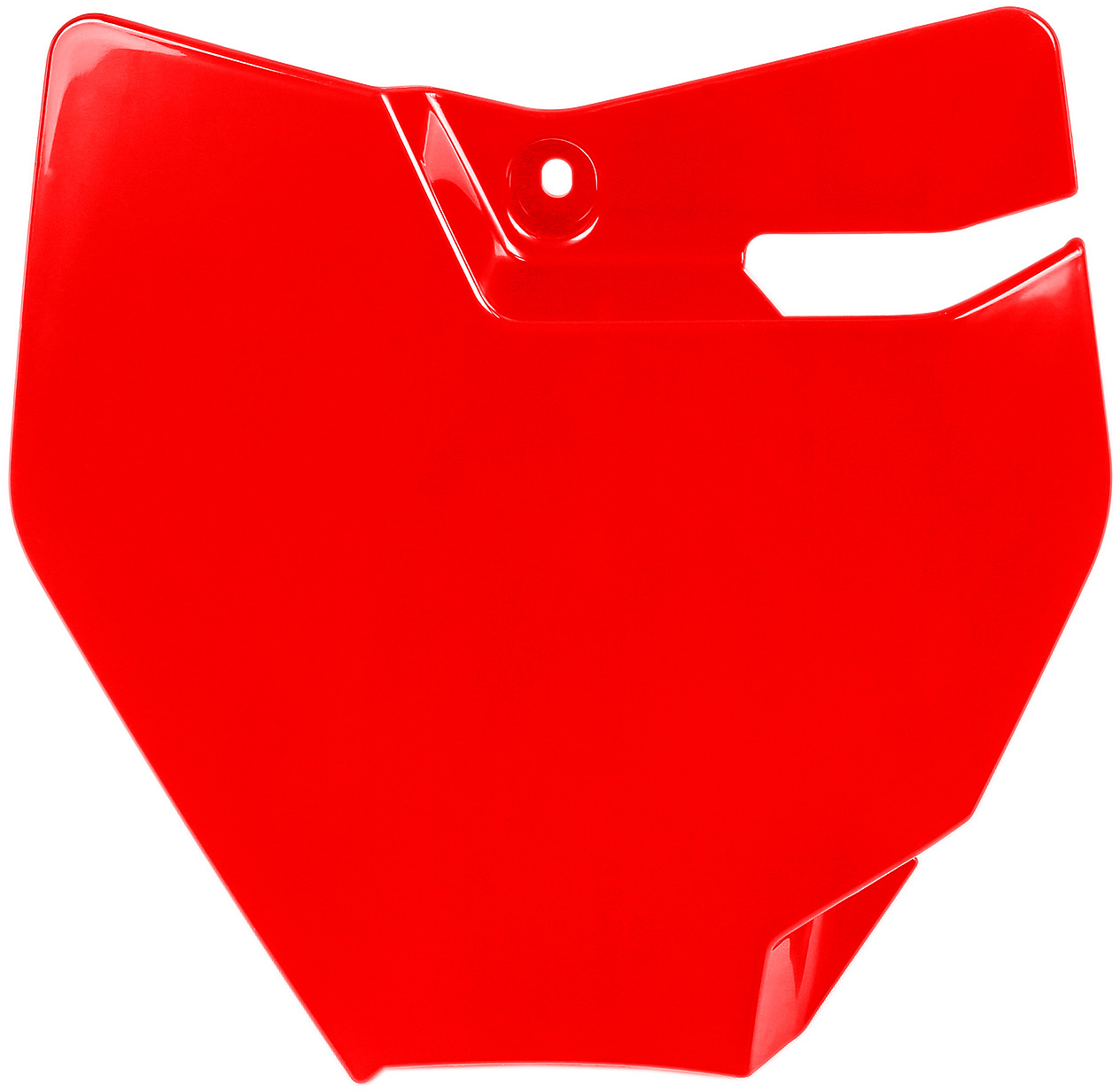Porta / Placa de Numero Frontal Vermelha — RPTBGAS001RD1