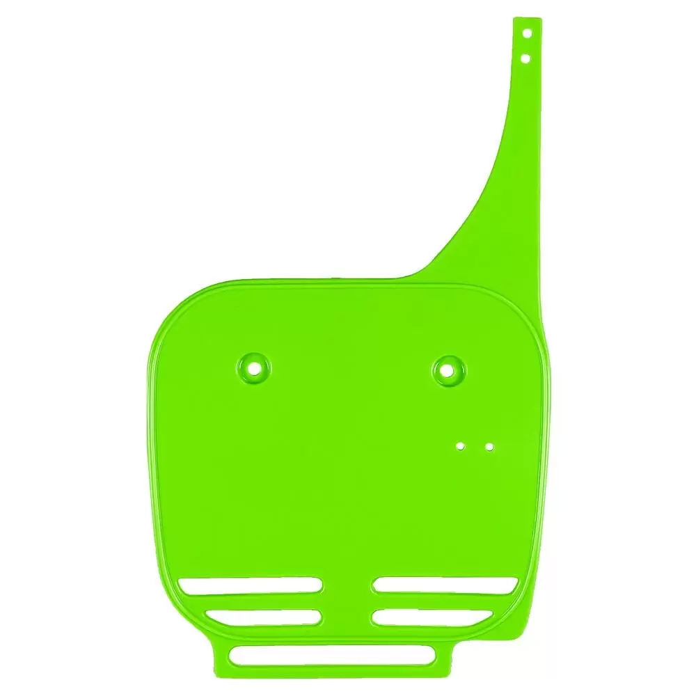 Porta / Placa de Numero Frontal Verde — Kawasaki KX 60