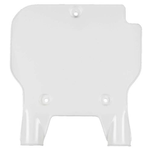 Porta / Placa de Numero Frontal Branca — Kawasaki KX 80