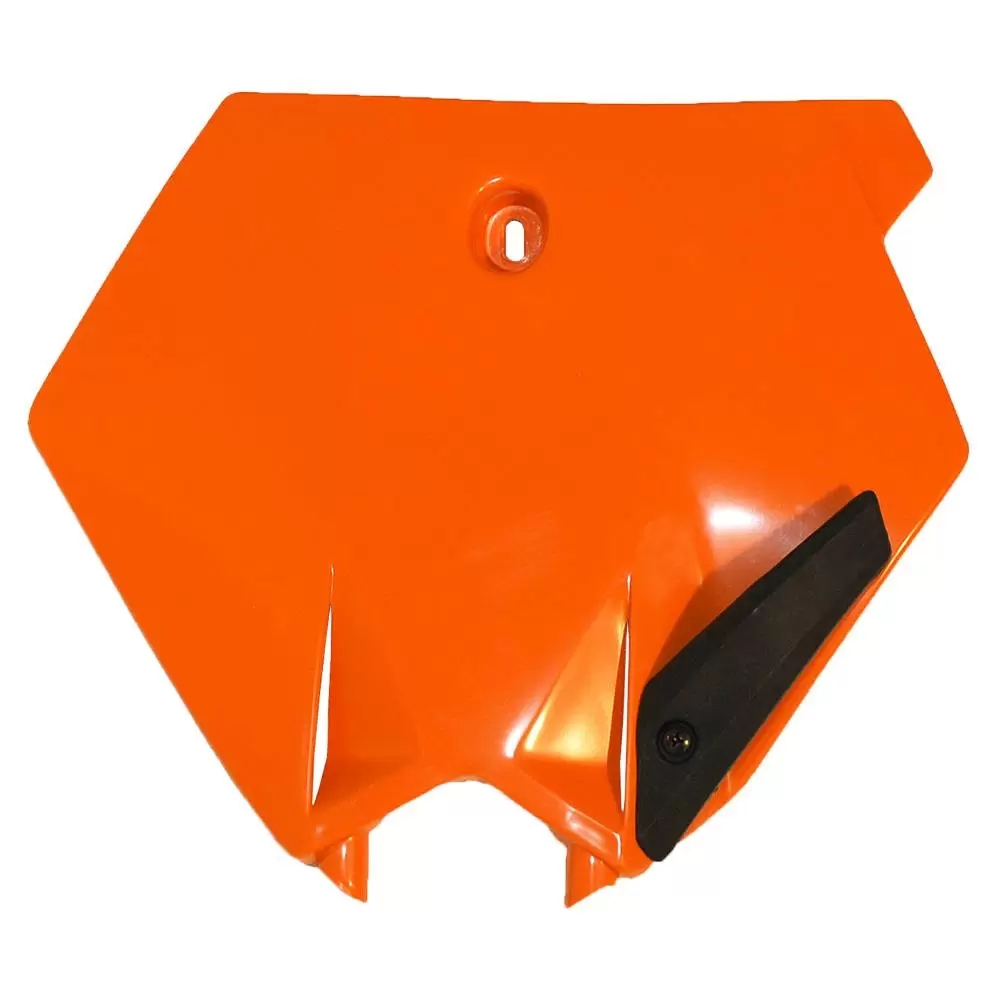 Porta / Placa de Numero Frontal Laranja — KTM 85 SX