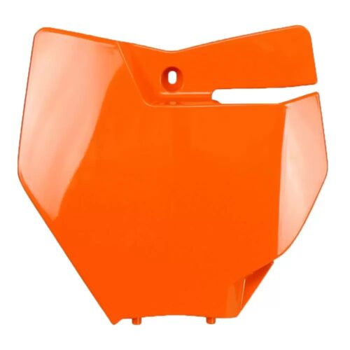 Porta / Placa de Numero Frontal Laranja — RPTBKTM013OR1
