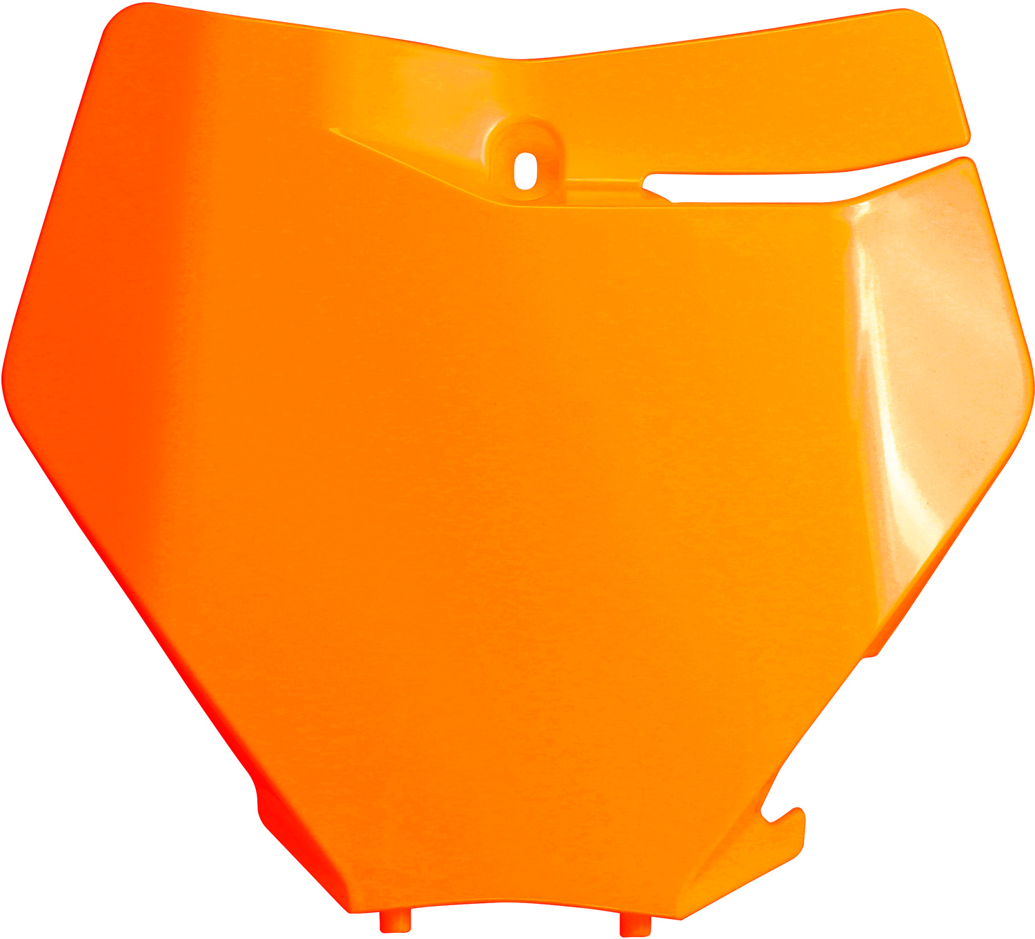 Porta / Placa de Numero Frontal Laranja Neon — RPTBKTM014OF0