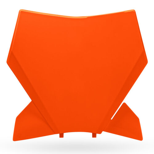 Porta / Placa de Numero Frontal Laranja — RPTBKTM015OR1