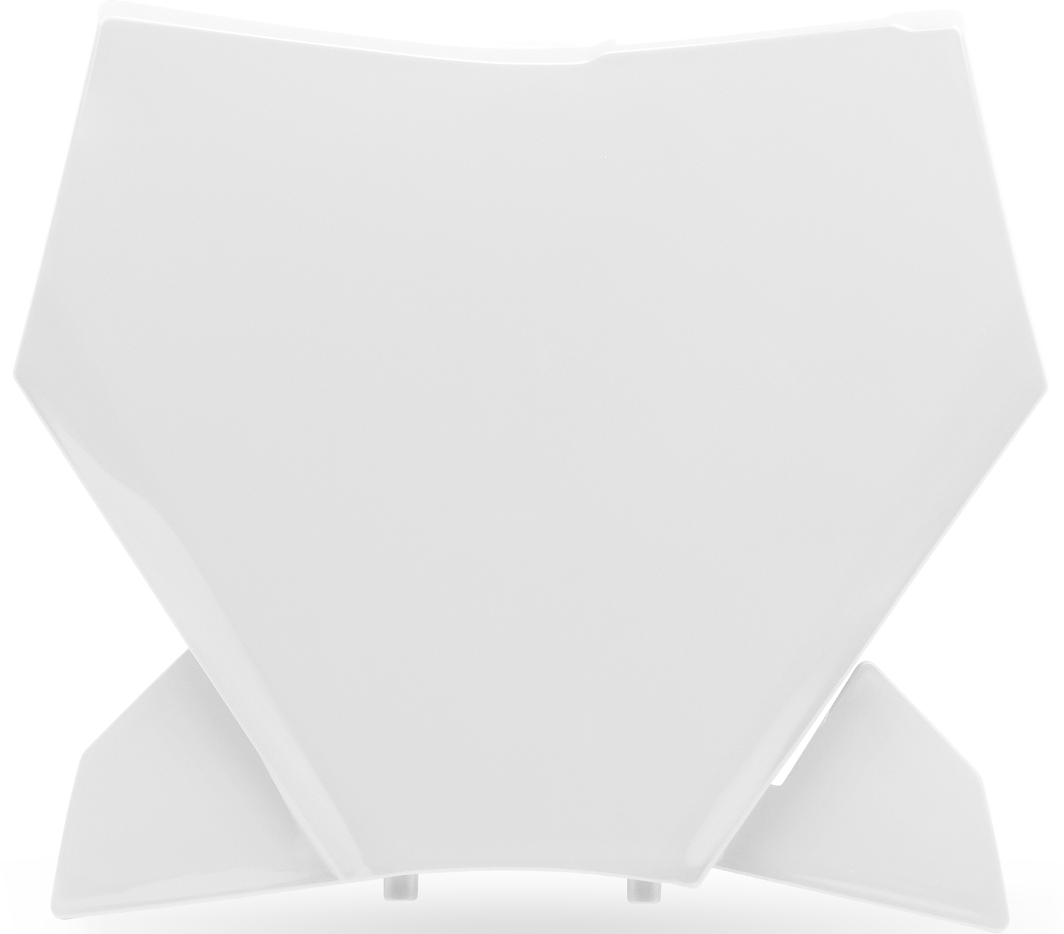 Porta / Placa de Numero Frontal Branca — RPTBKTM016WH1