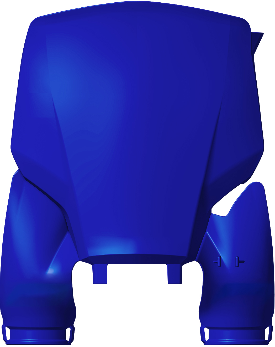 Porta / Placa de Numero Frontal (c / Extensão) Azul — RPTBYAM016BL1