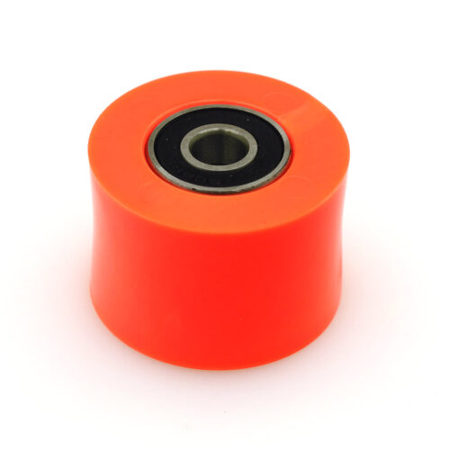 Roleto de corrente UNIVERSAL 38mm furo de 8mm Laranja