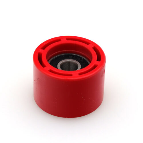 Roleto de corrente HONDA 34mm furo de 8mm Vermelho